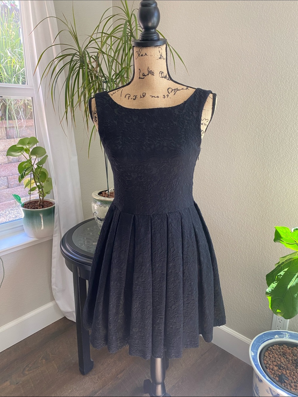 Zara Trafaluc Jacquard Dress